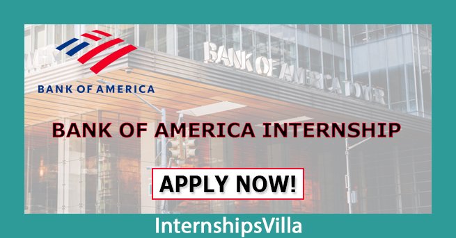 Bank of America Internship