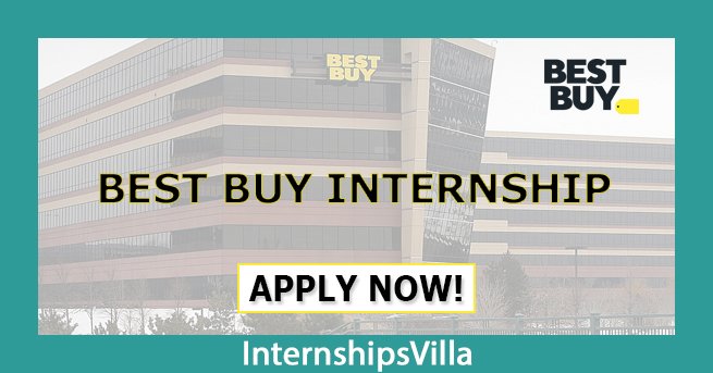Best Buy Internship