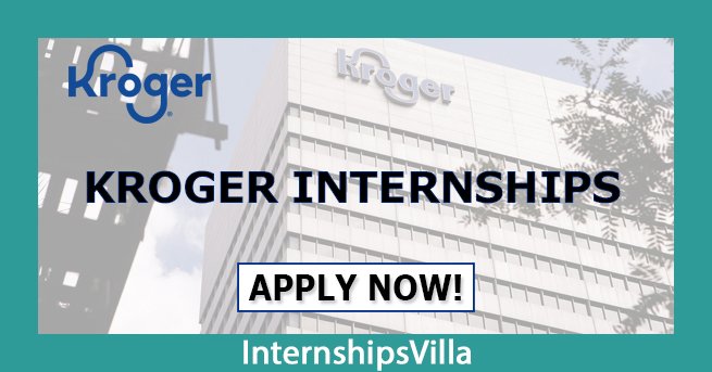Kroger Internship