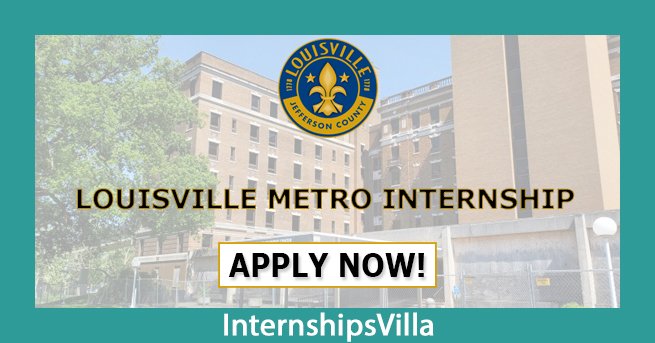 Louisville Metro Internship