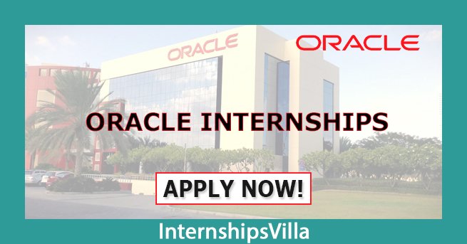 Oracle Internships