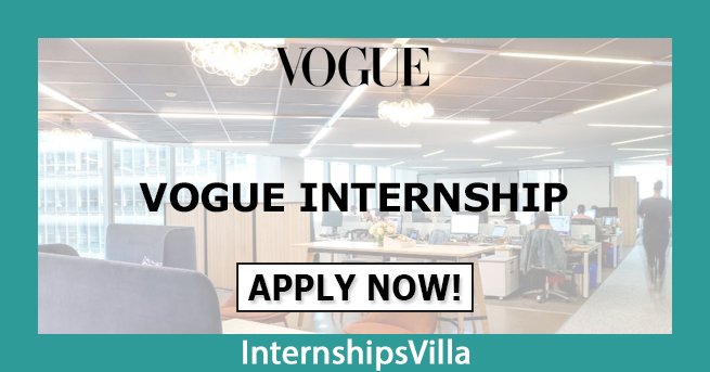 Vogue Internship